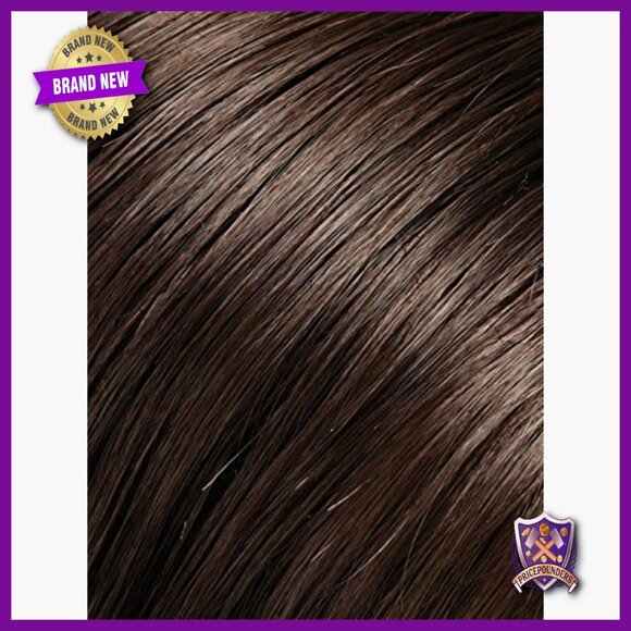 Human Hair Topper Hand Tied Knotting 12 Inch Top Piece Travel Kit